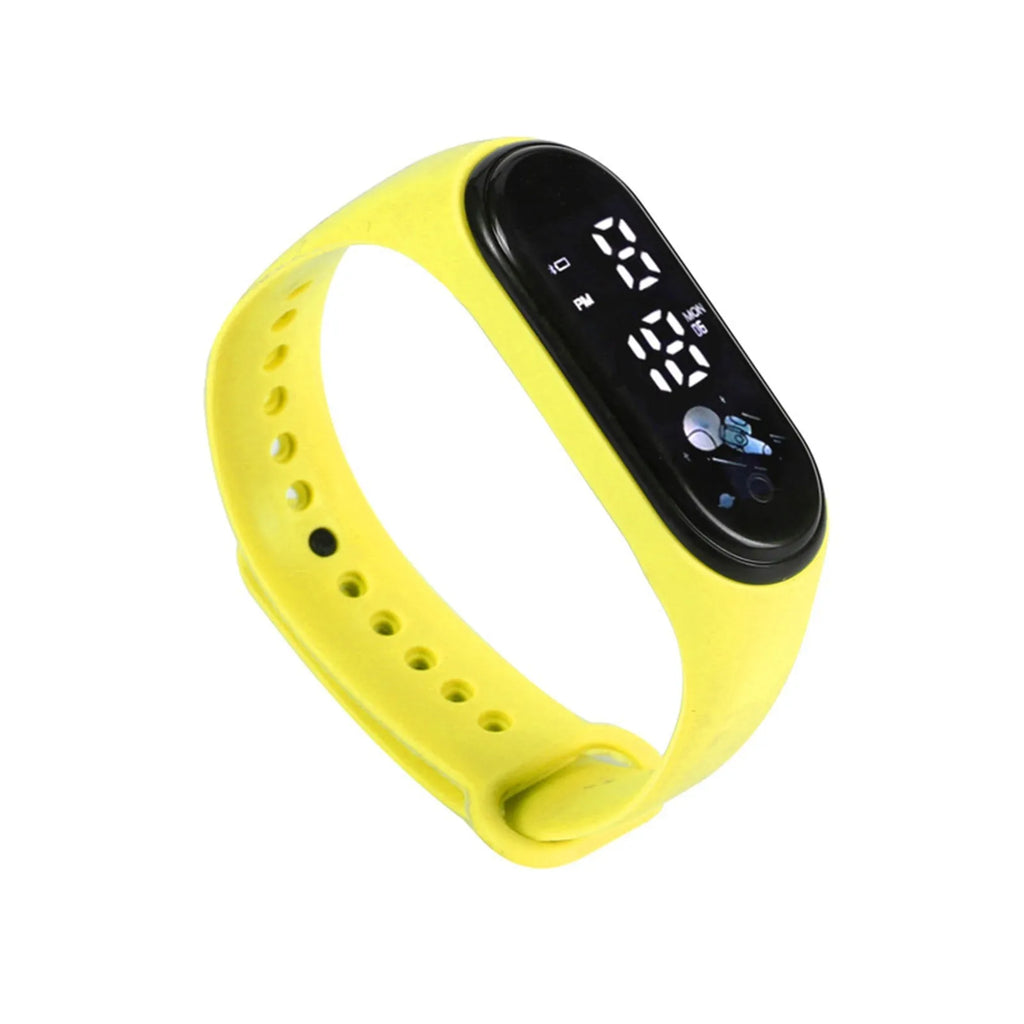 Kids Cartoon Digital Sports Watch
