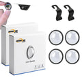 4-Piece Car Camera Lens Protector Kit with Hooks