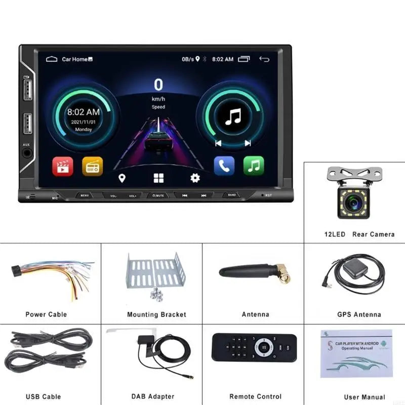 7-Inch Wireless CarPlay & Android Auto Car Stereo