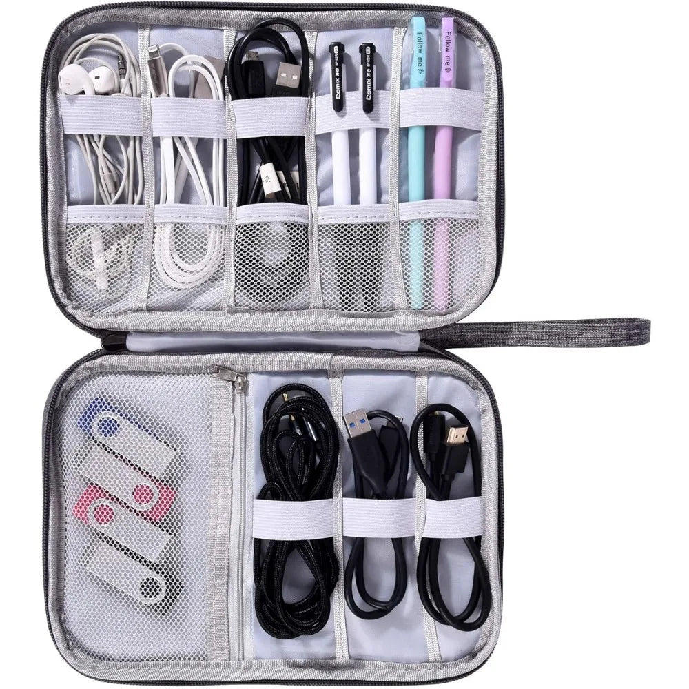 Water-Resistant Electronics Organizer Bag