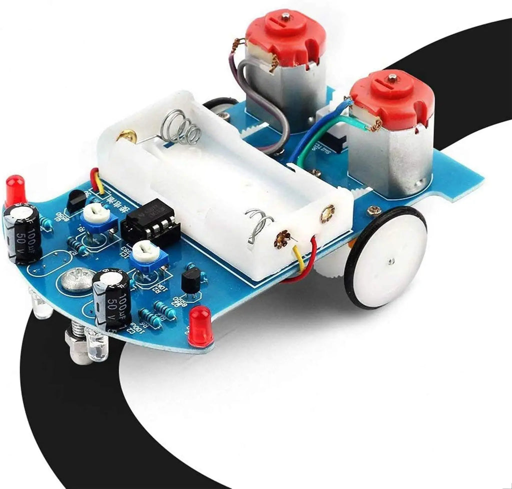 AOKIN DIY Line-Following Robot Car Soldering Kit