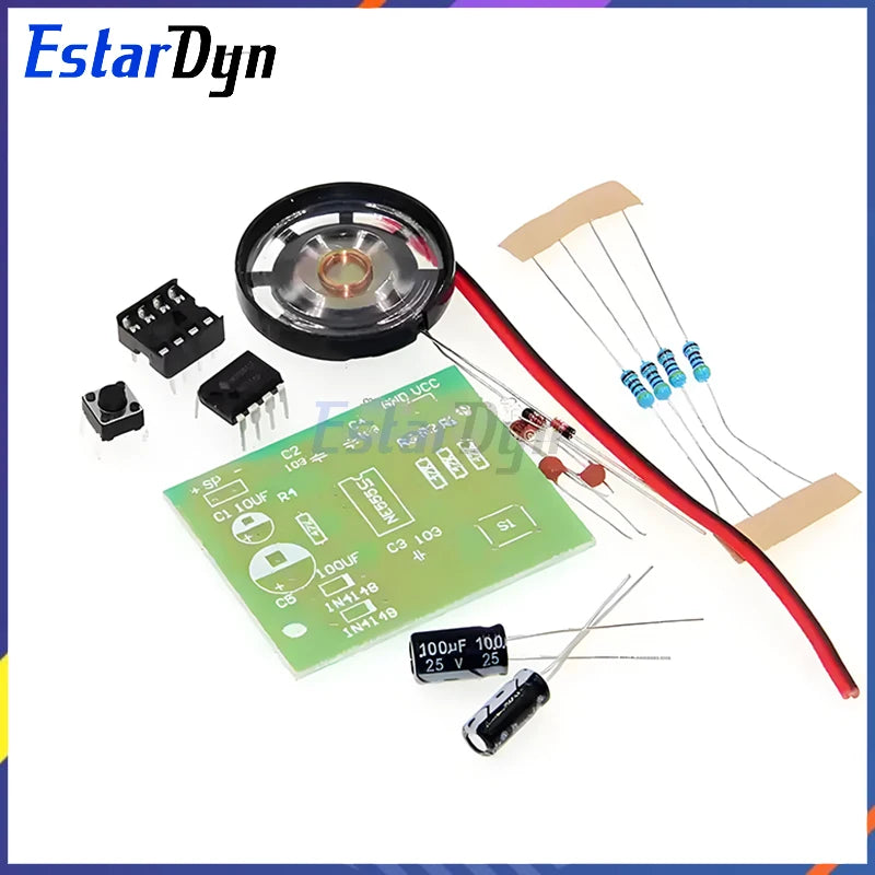 Estardyn NE555 Ding-Dong Doorbell DIY Soldering Kit