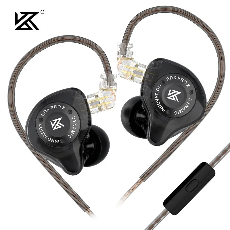 KZ EDX Pro X Dynamic HiFi In-Ear Monitor Earphones