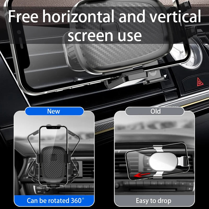 SEAMETAL 360° Air Vent Phone Holder Base