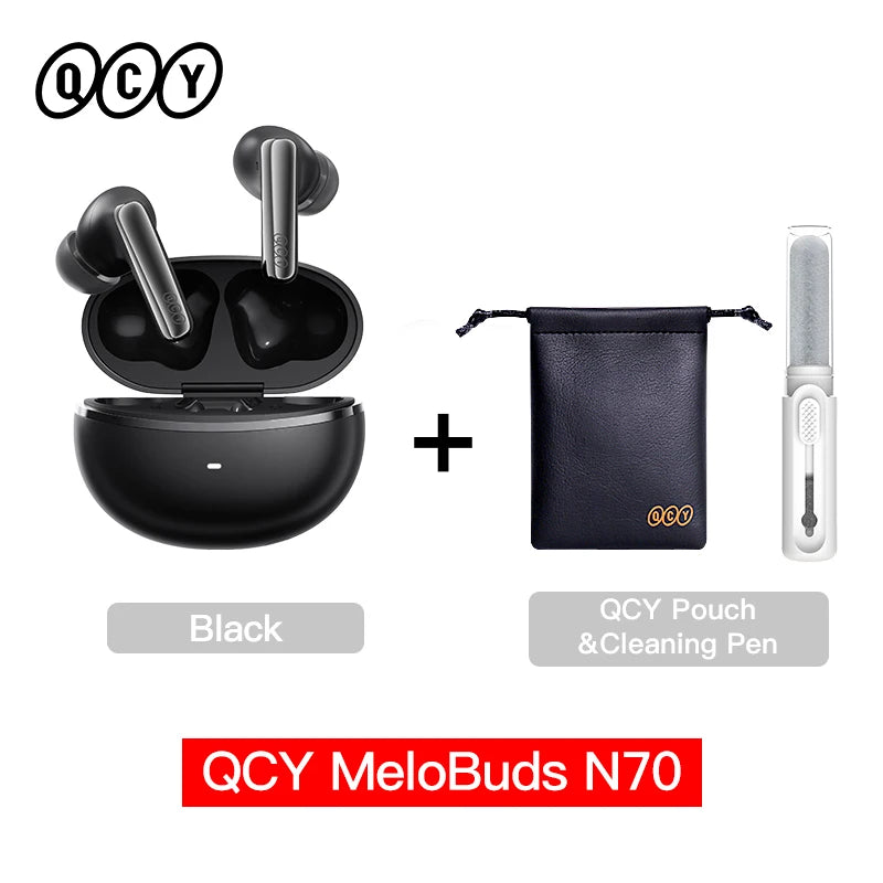 QCY MeloBuds N70 Bluetooth 6.0 ANC TWS Earbuds