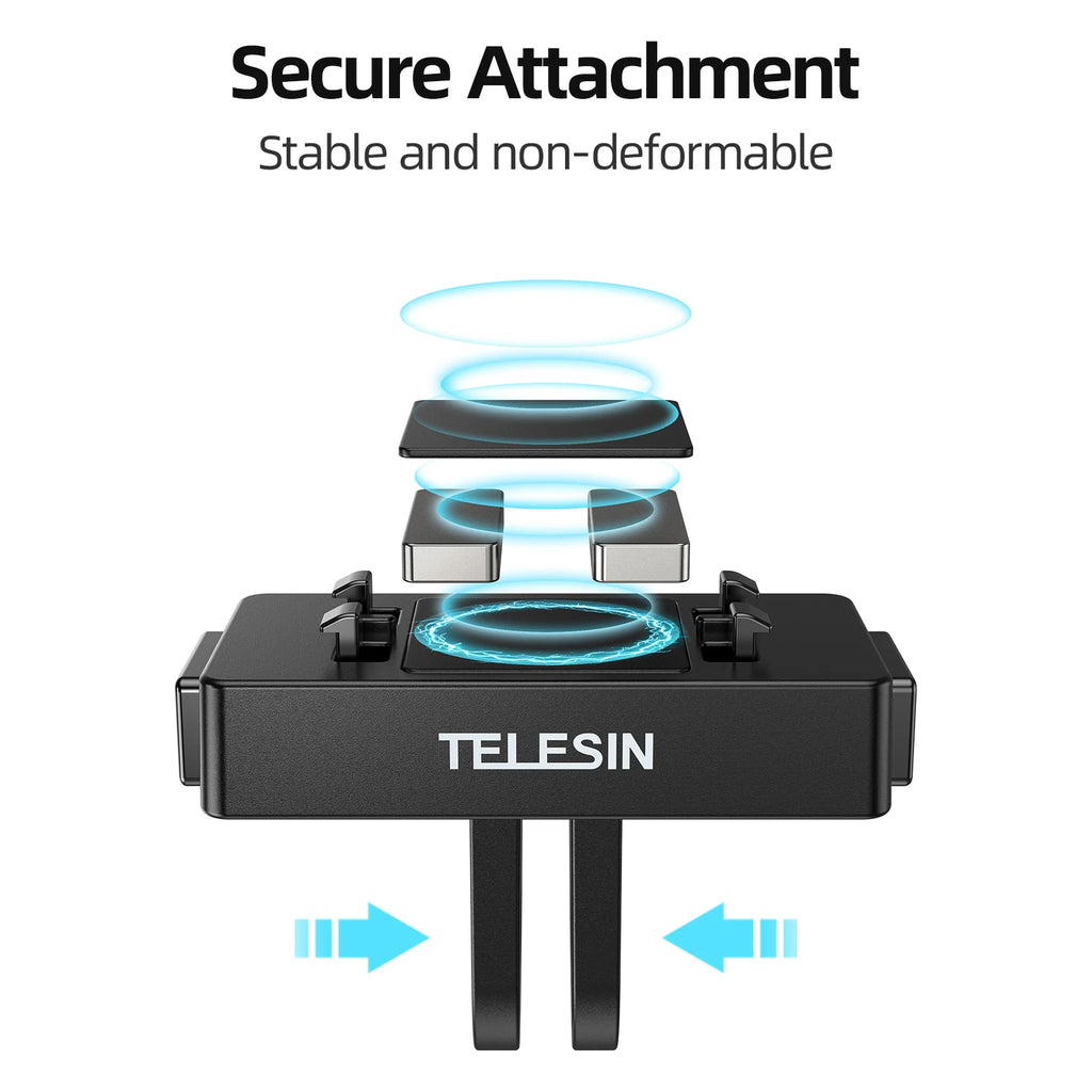 TELESIN Magnetic Quick-Release Adapter for Insta360 Ace