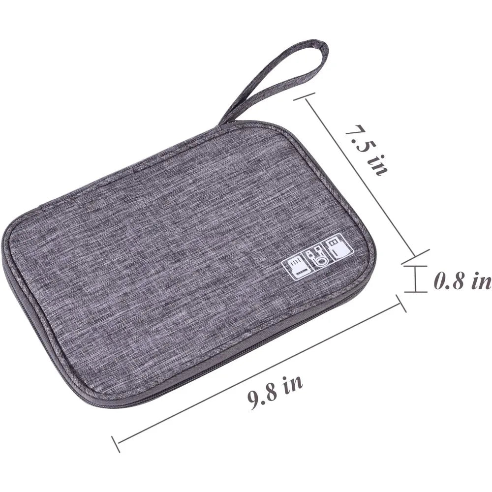 Water-Resistant Electronics Organizer Bag
