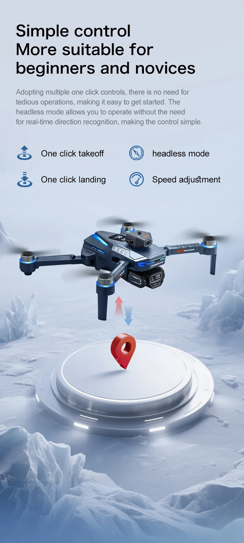 GT8 8K Dual-Camera FPV Drone