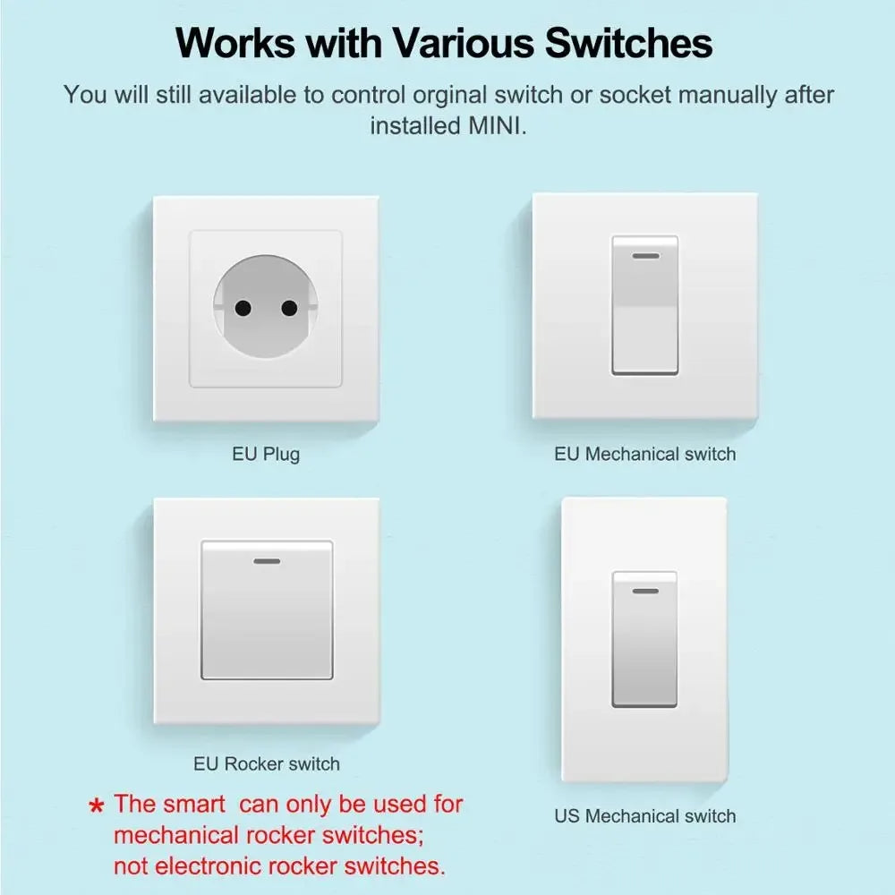 AXUS 16A Wi-Fi Smart Switch Module