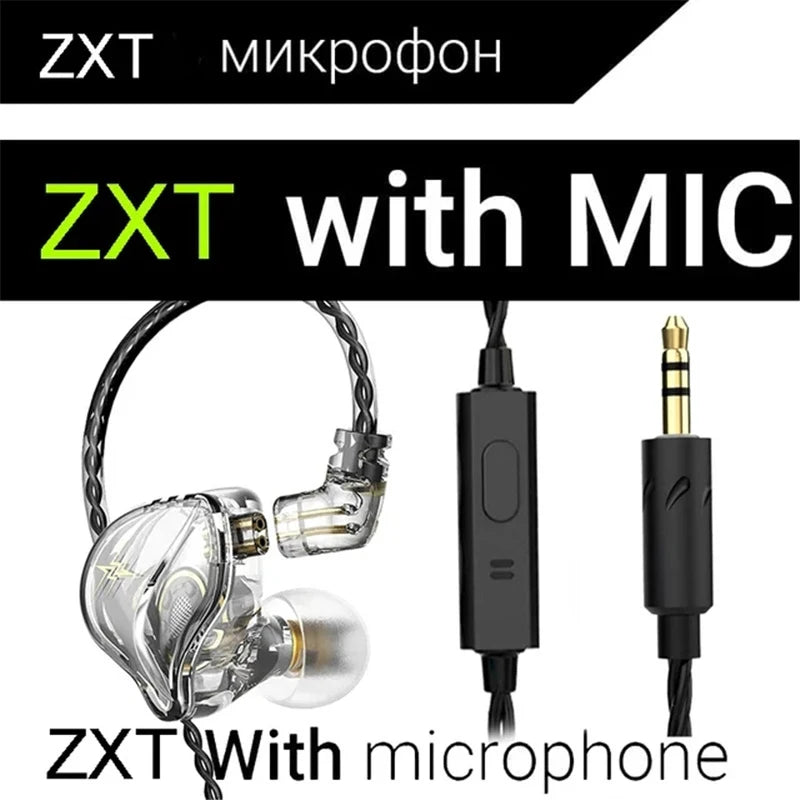 QKZ AK3 FiLe Wired HiFi In-Ear Earphones