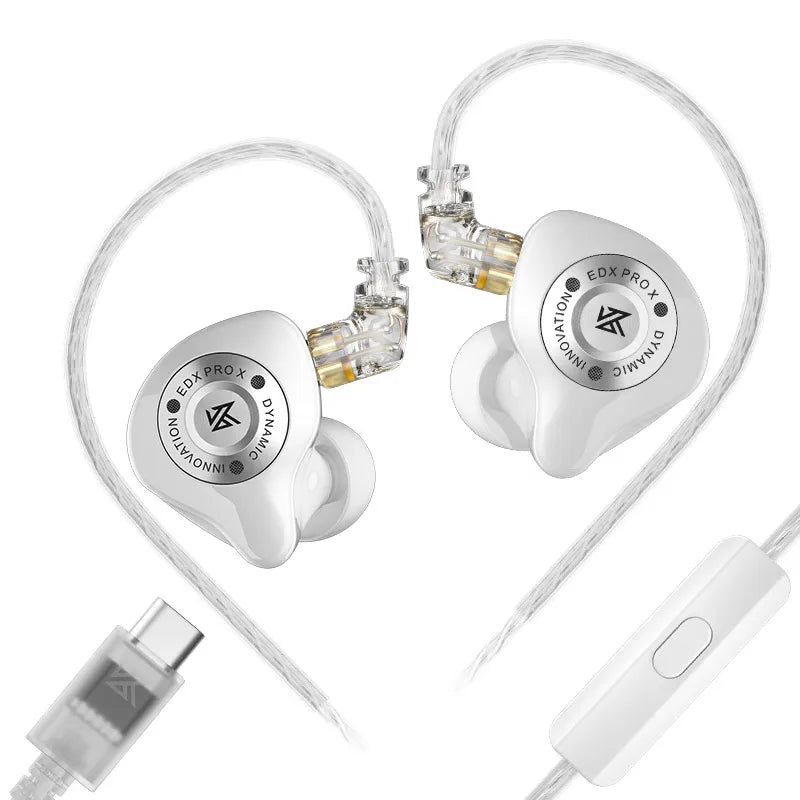 KZ EDX Pro X Dynamic HiFi In-Ear Monitor Earphones