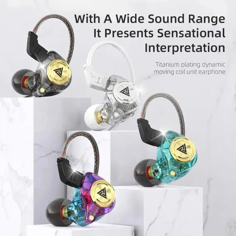 QKZ AK3 FiLe Wired HiFi In-Ear Earphones