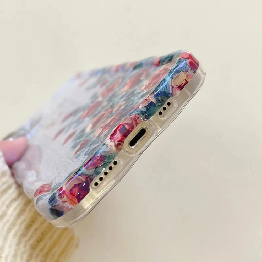 YuexTi Retro Oil Painting iPhone Case