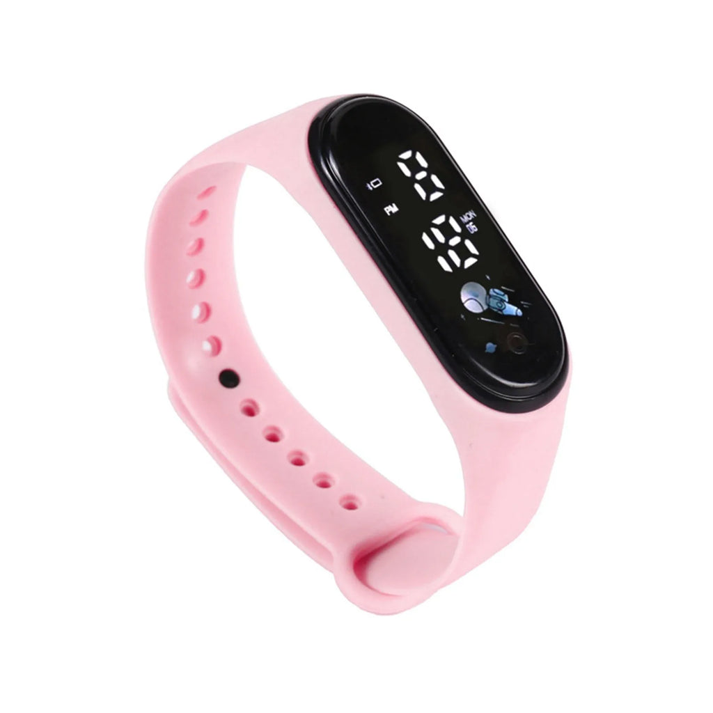 Kids Cartoon Digital Sports Watch