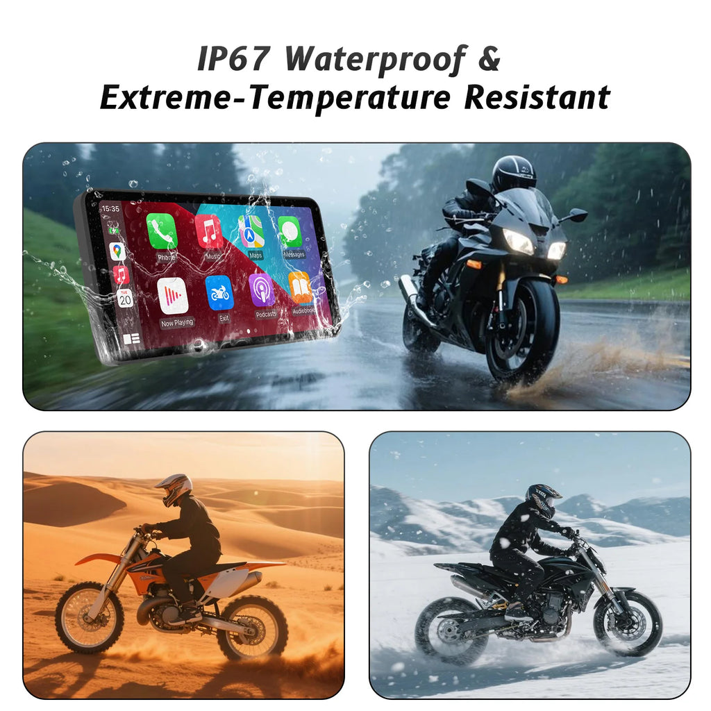 Neelyke 6-Inch Motorcycle Smart Display