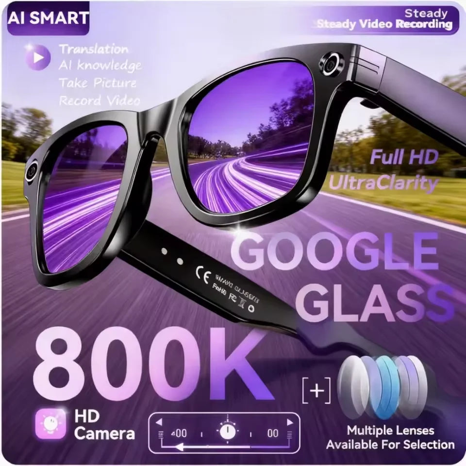 GUHUAVMI W610 AI Smart Camera Glasses