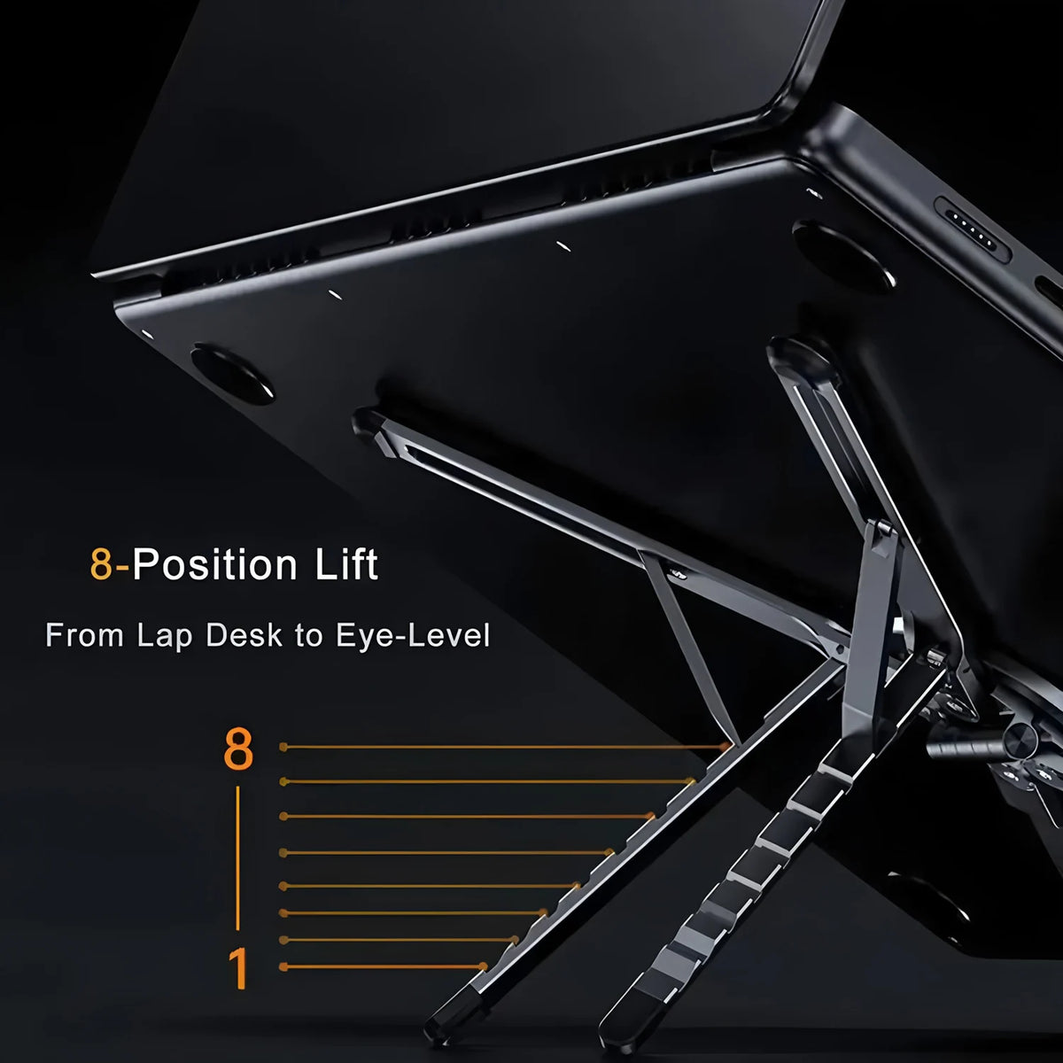 amzwn 3-in-1 Magnetic Phone Holder & Foldable Tripod