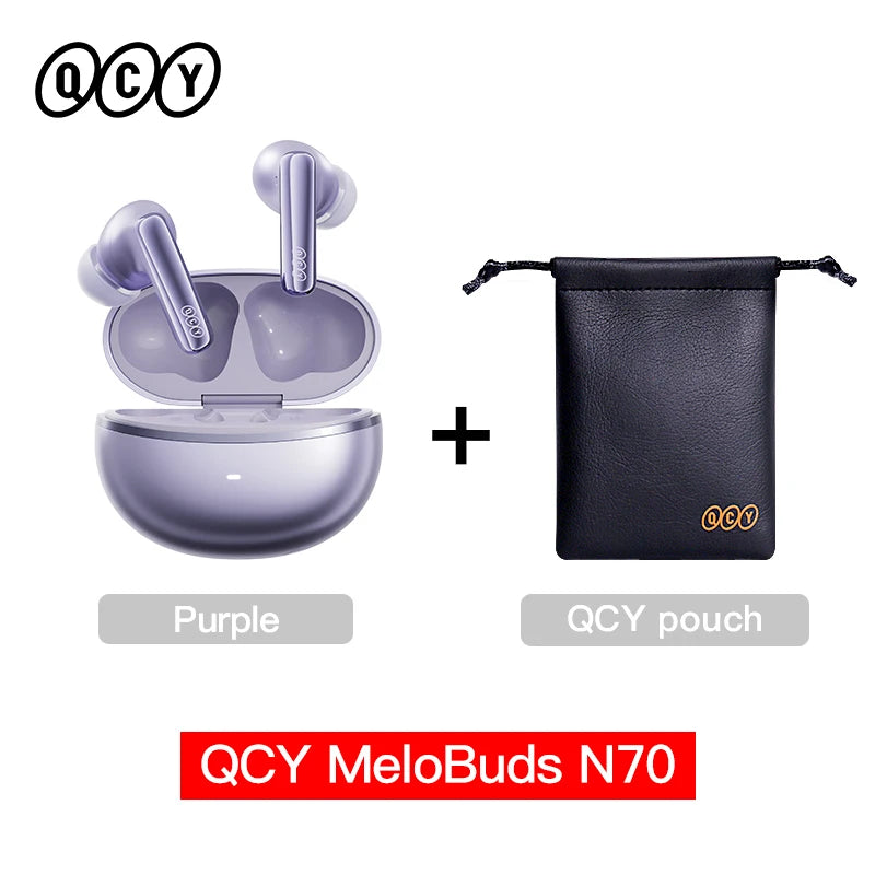 QCY MeloBuds N70 Bluetooth 6.0 ANC TWS Earbuds