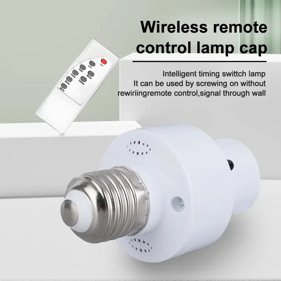 E27 Remote Control Lamp Holder