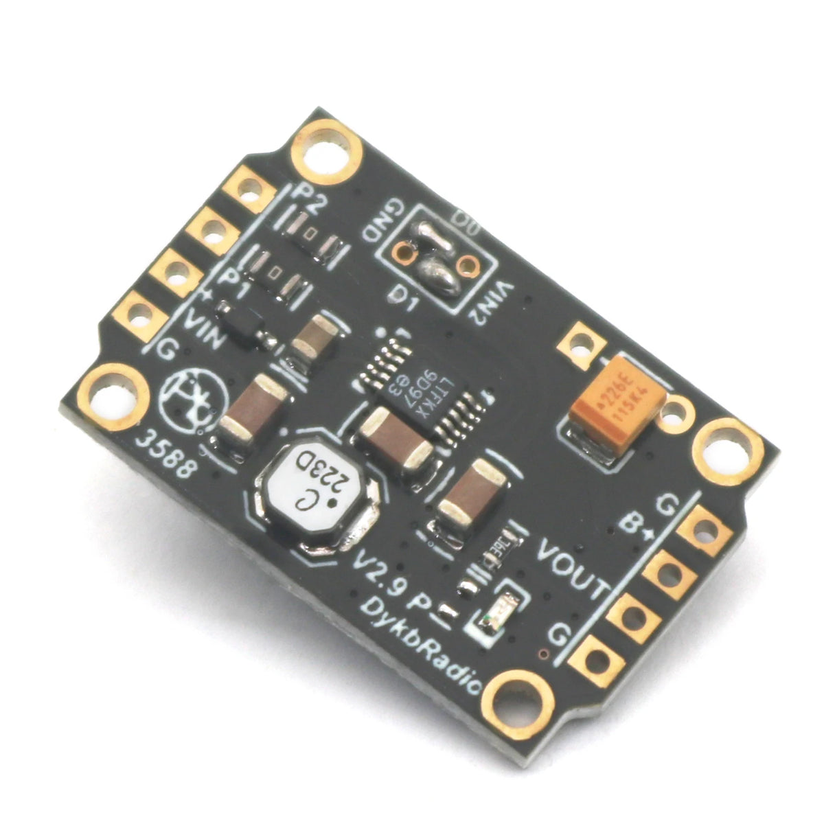 LTC3588 Piezoelectric Energy Harvesting Module
