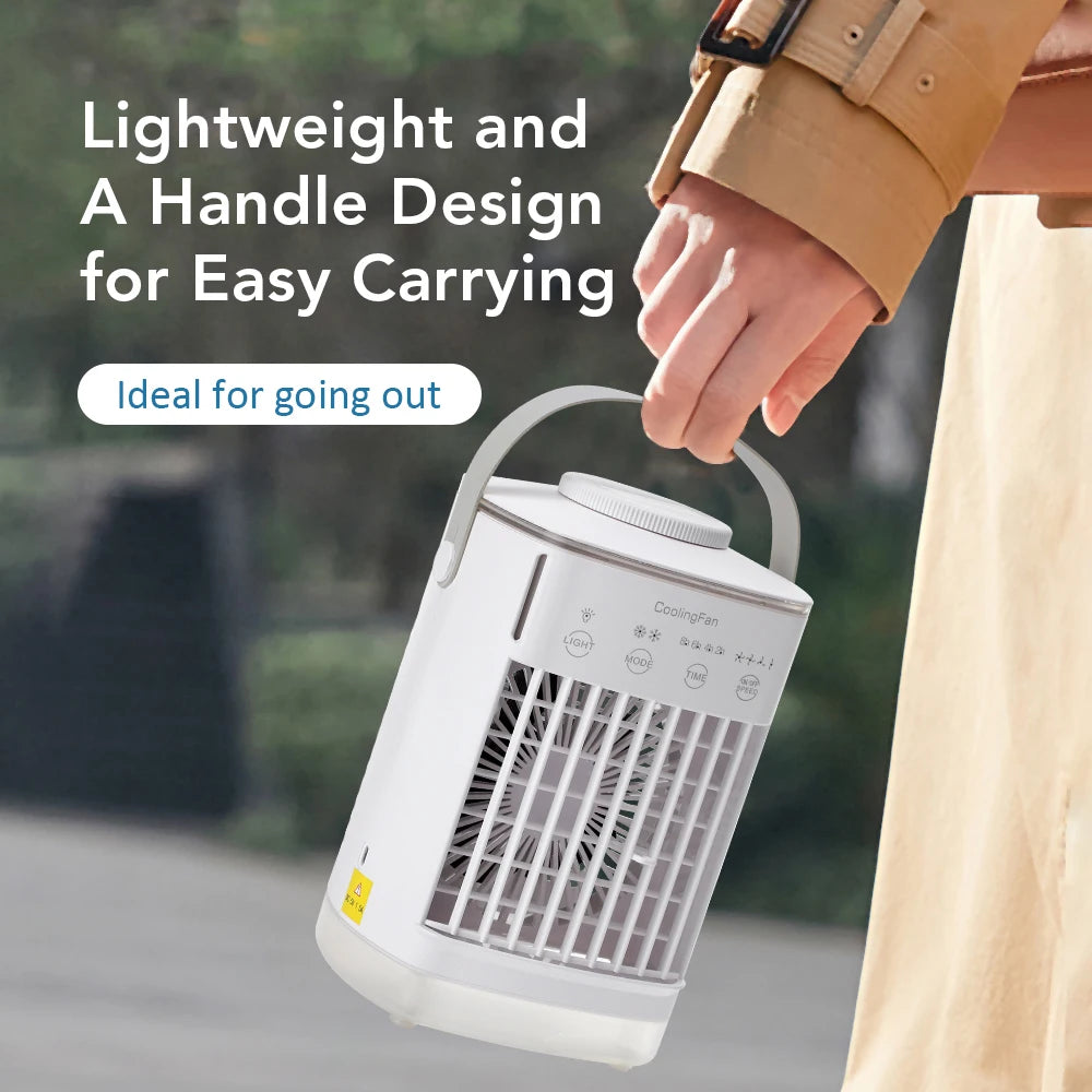 AFDEAL Portable Mist Air Cooler Fan
