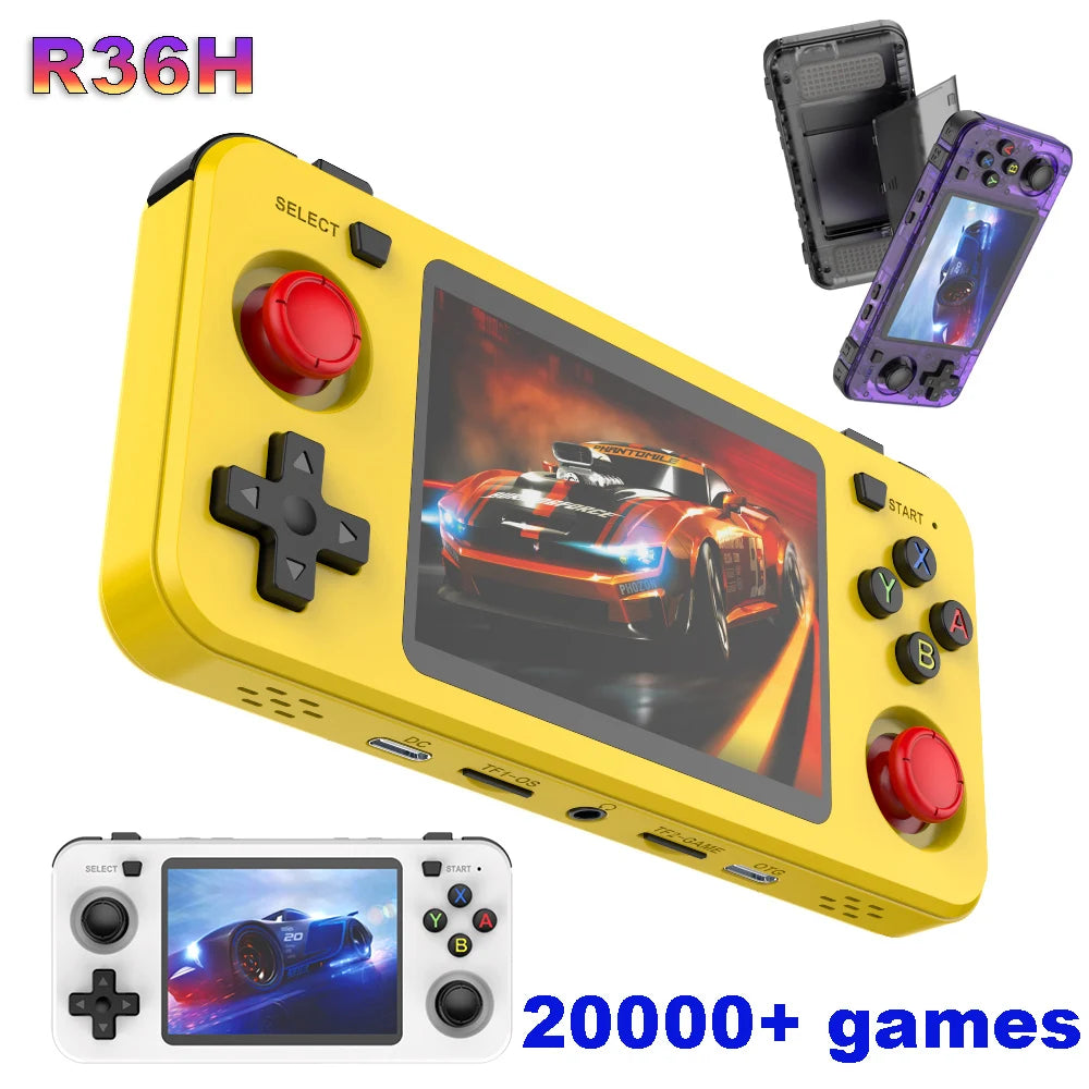 R36H 3.5-Inch Linux Retro Handheld Game Console