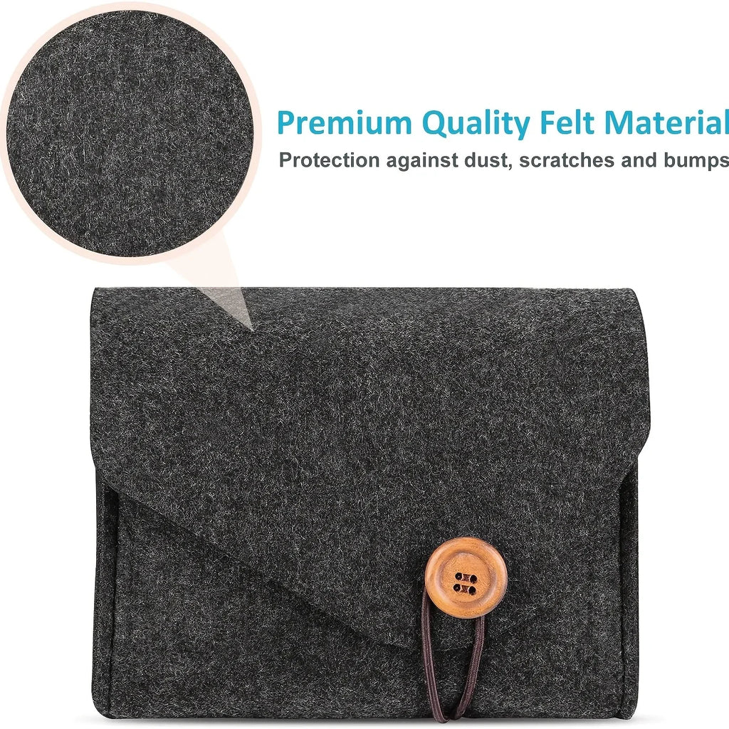 Portable Felt Electronics Accessories Organizer