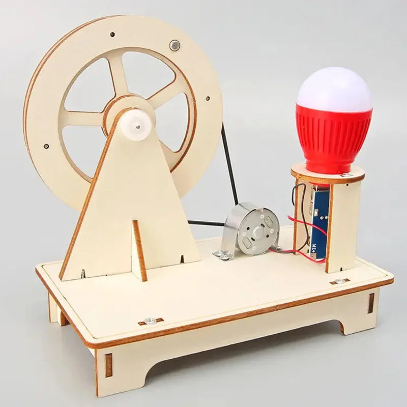 DIY Hand-Cranked Generator Science Kit