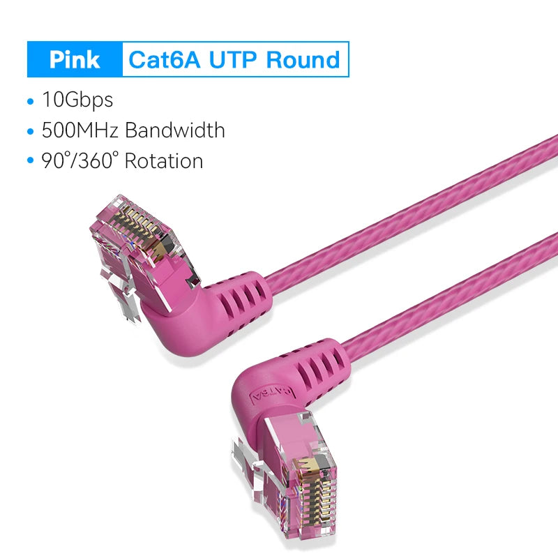 Vention CAT6A 10Gbps Rotating Ethernet Cable
