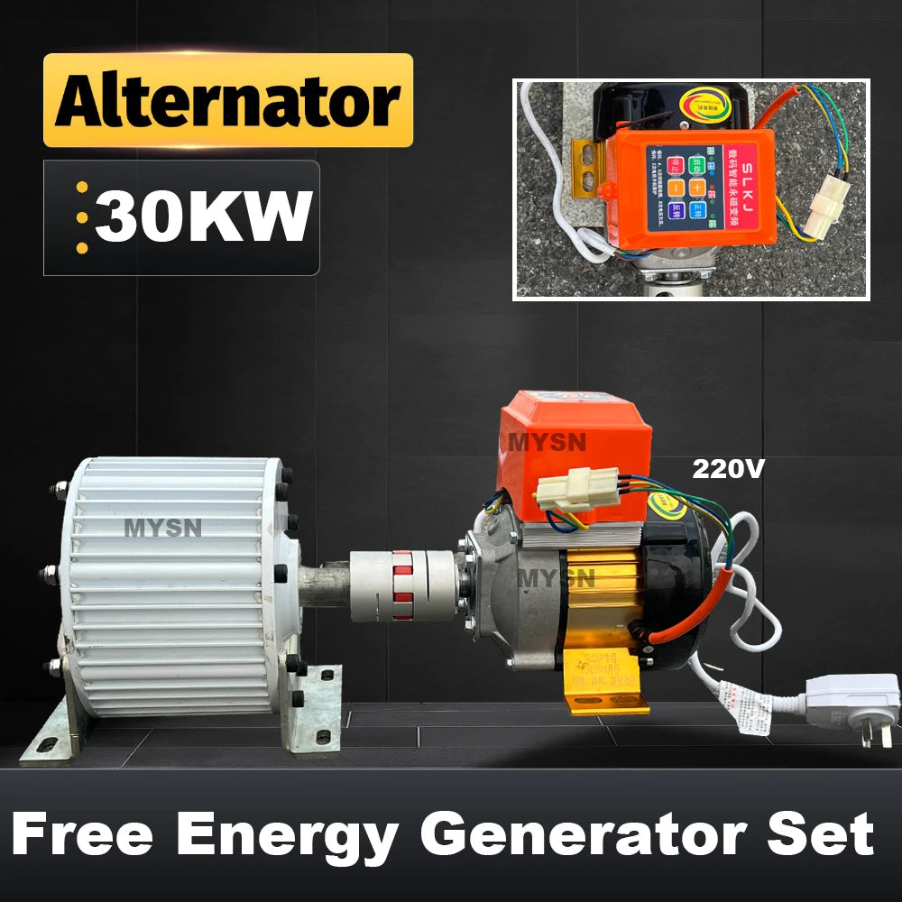 MYSN 10kW–30kW Permanent Magnet Generator Set