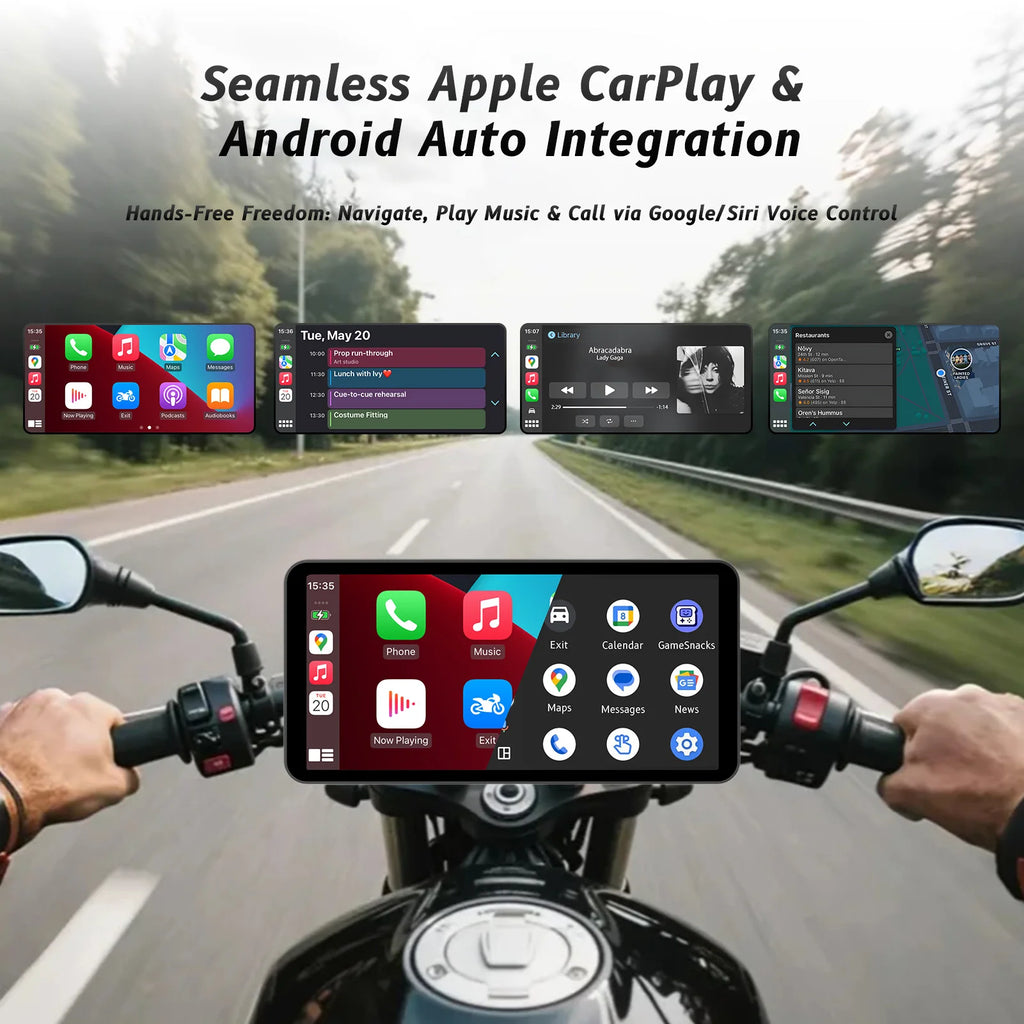 Neelyke 6-Inch Motorcycle Smart Display