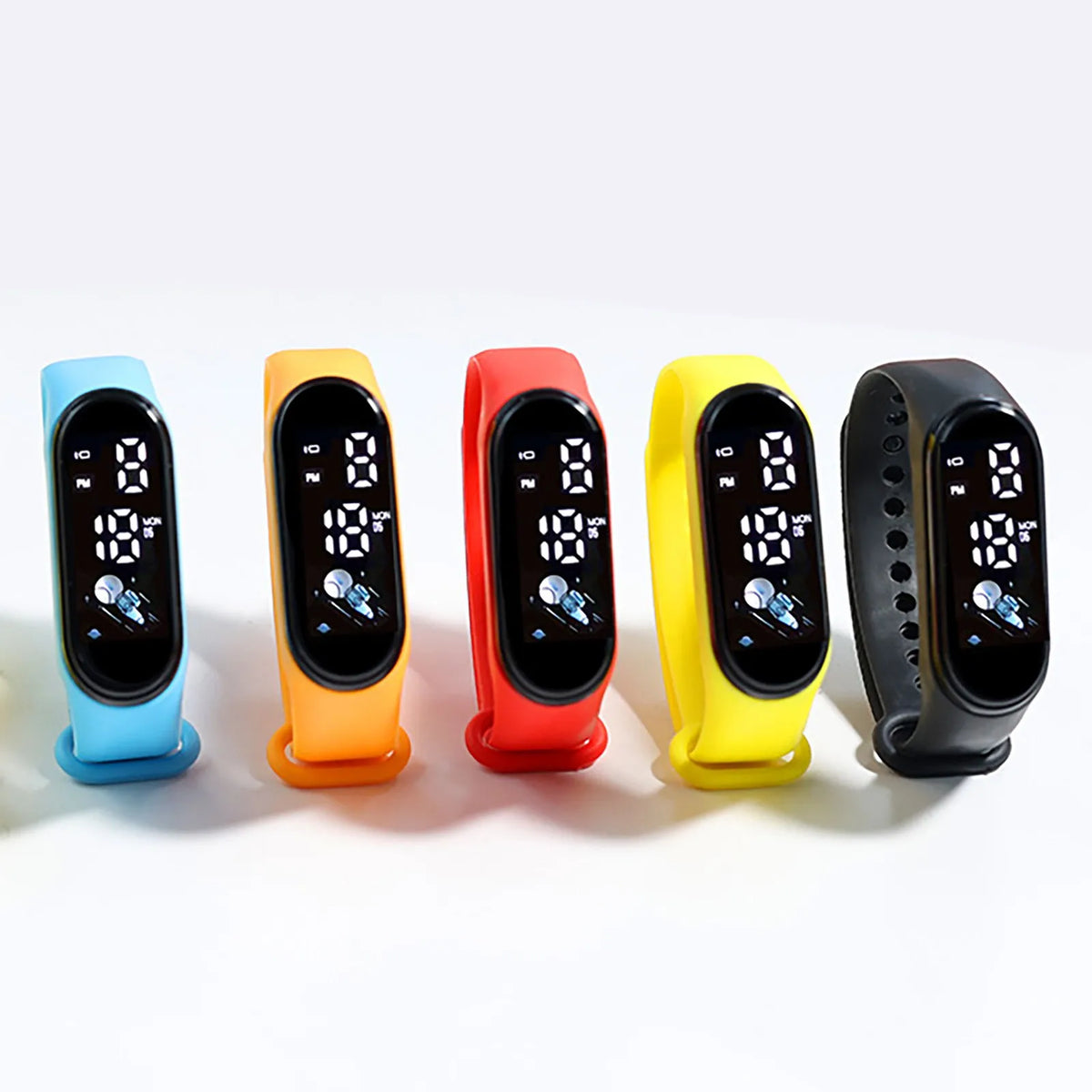 Kids Cartoon Digital Sports Watch