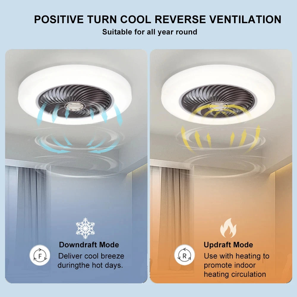 TNZ EXPENERGY 52cm Smart Ceiling Fan Light