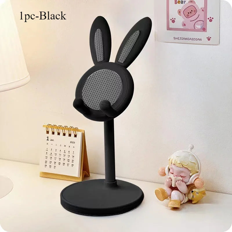 Cute Rabbit Adjustable Desktop Phone & Tablet Stand