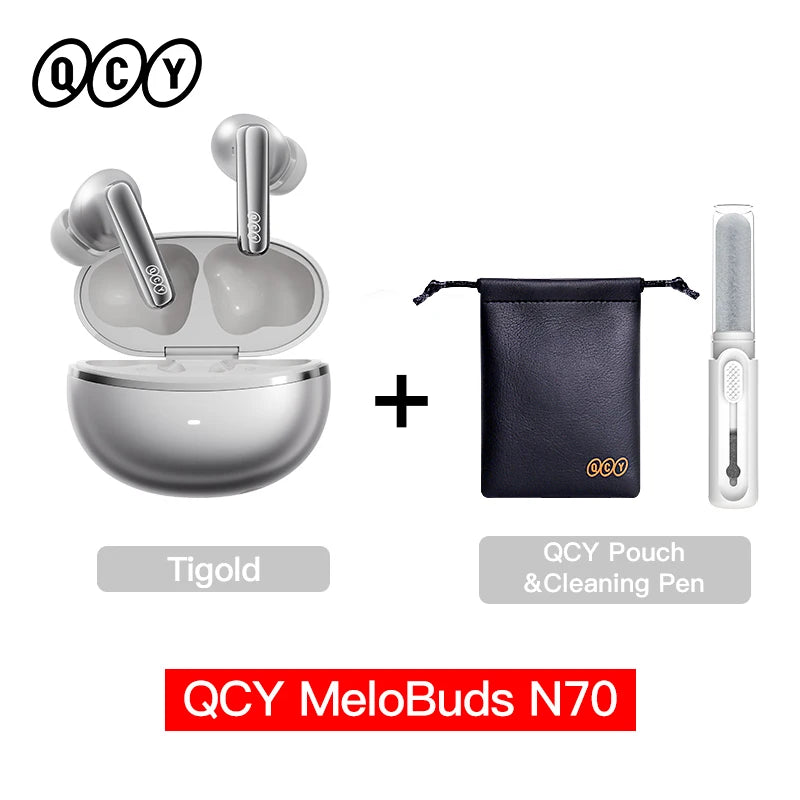 QCY MeloBuds N70 Bluetooth 6.0 ANC TWS Earbuds