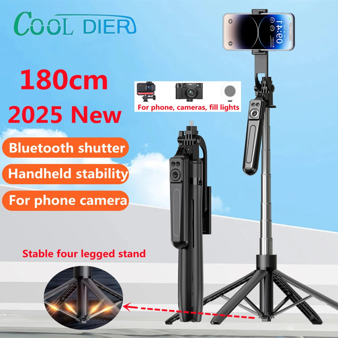 COOL DIER B17 180cm Tripod & Selfie Stick