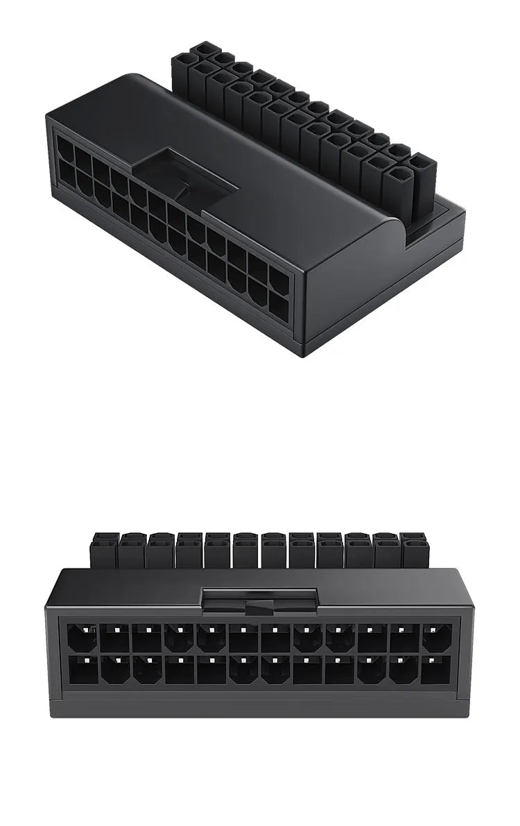 TEUCER 24-Pin ATX 90° Power Adapter