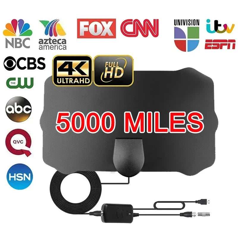 Mosizave Amplified Indoor Digital TV Antenna