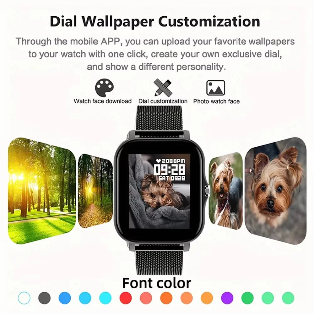 LAXASFIT Y13 Full Touch Smartwatch