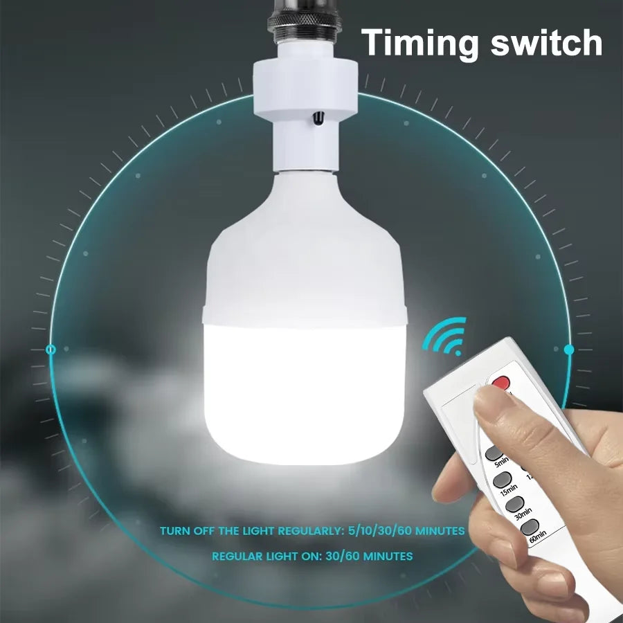 E27 Remote Control Lamp Holder