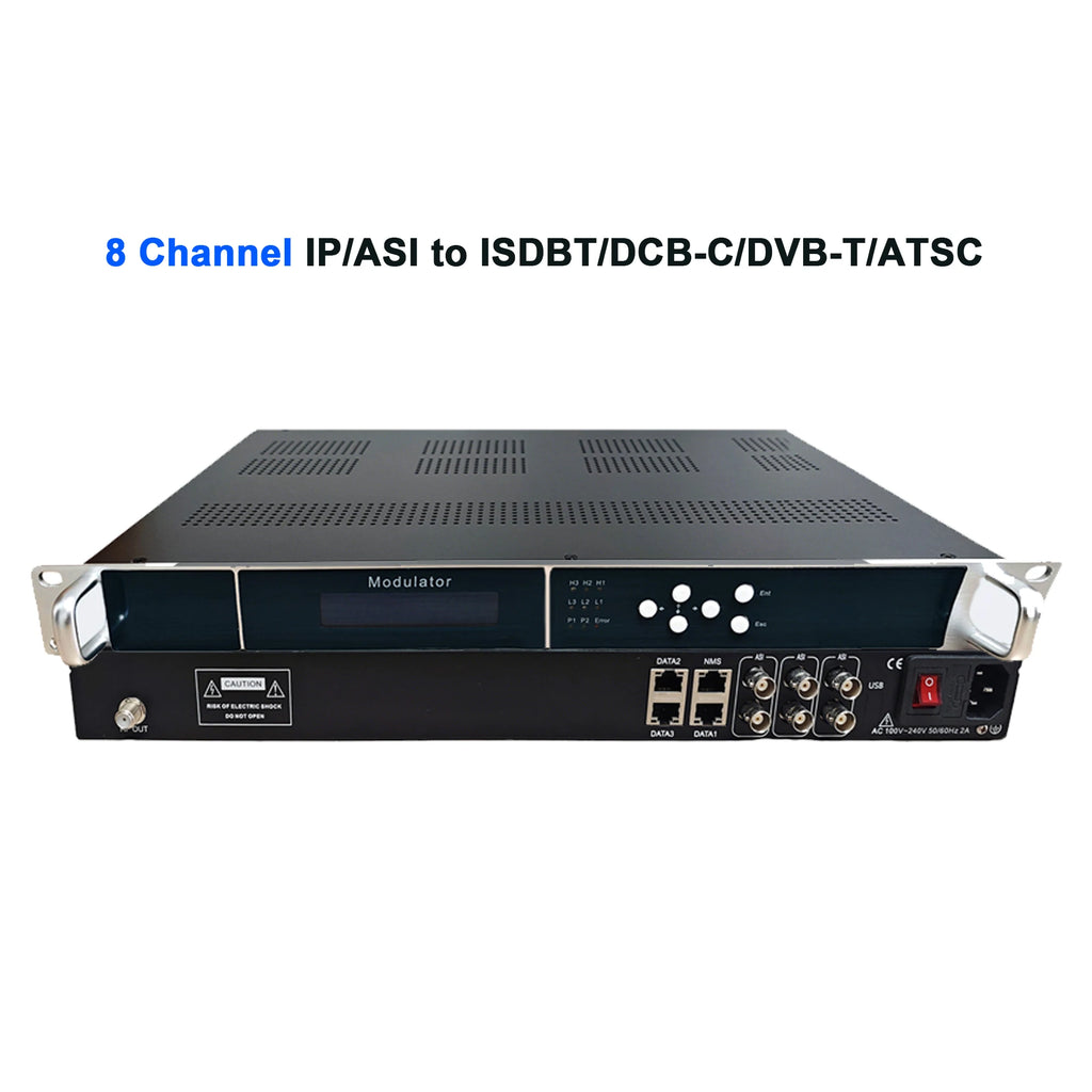Tuoying Multi-Channel IP to RF Digital TV Modulator