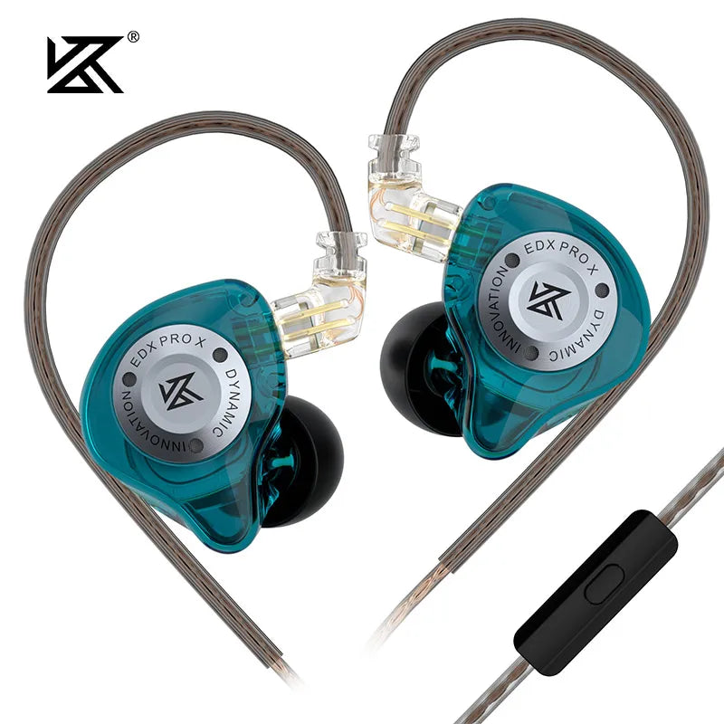 KZ EDX Pro X Dynamic HiFi In-Ear Monitor Earphones