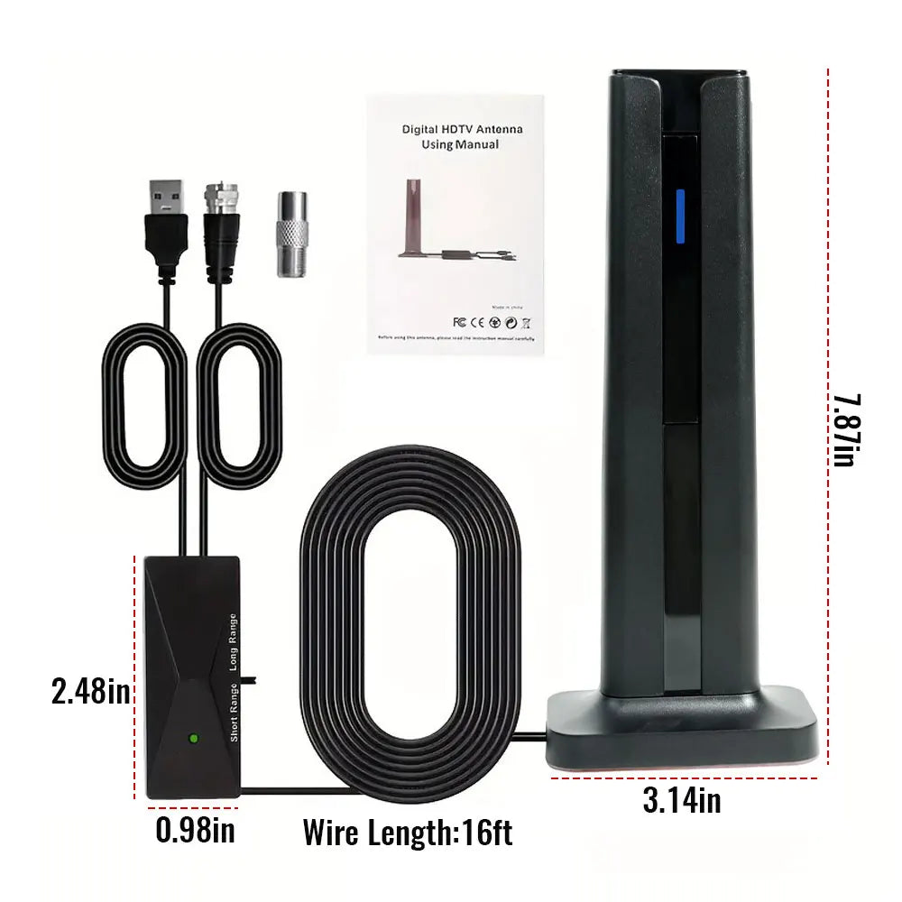 TTAKA7 Amplified Indoor HDTV Antenna