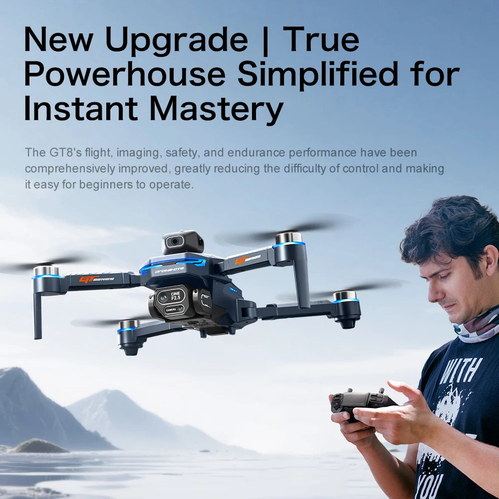 GT8 8K Dual-Camera FPV Drone