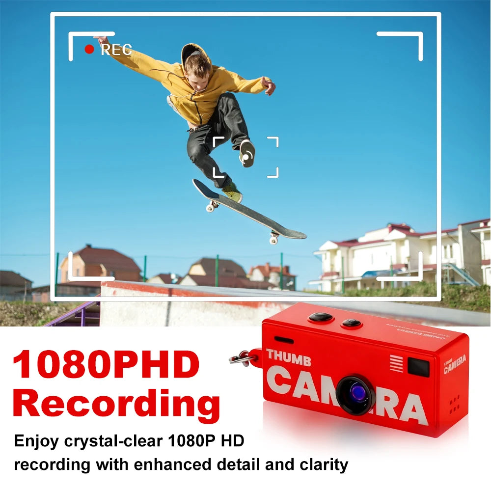 G6 1080P Mini Retro Keychain Camera
