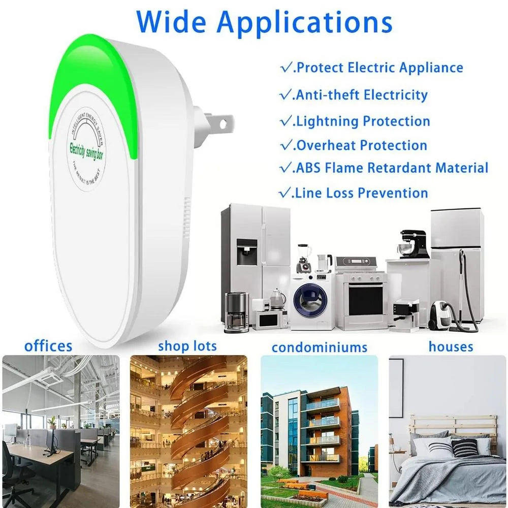 EU Plug-In Electricity Saving Device
