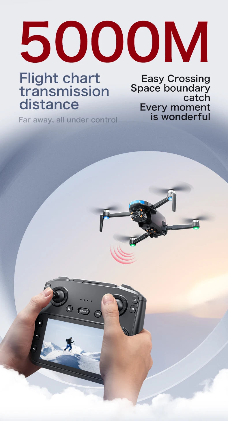 S-X1 MAX 4K Camera Drone with 3-Axis Gimbal