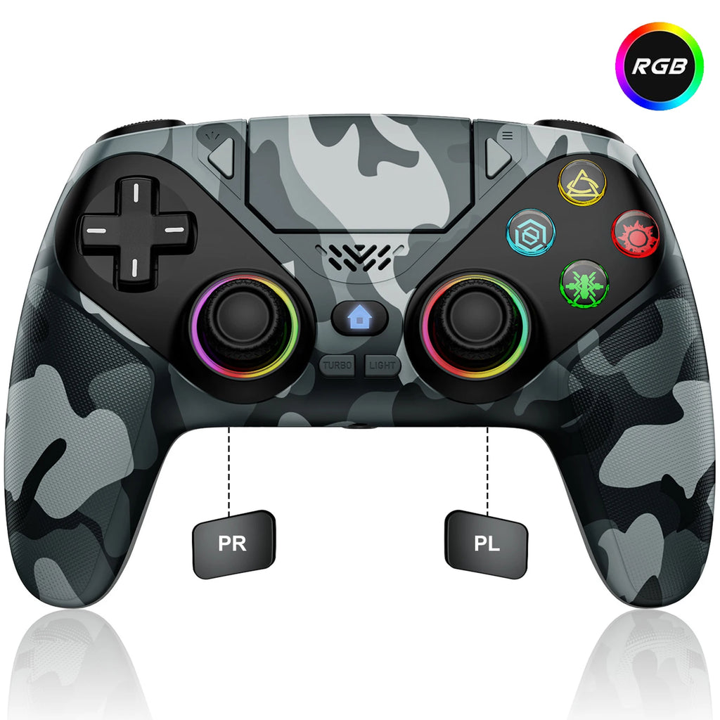bonacell Wireless RGB Controller for PS5 & PC