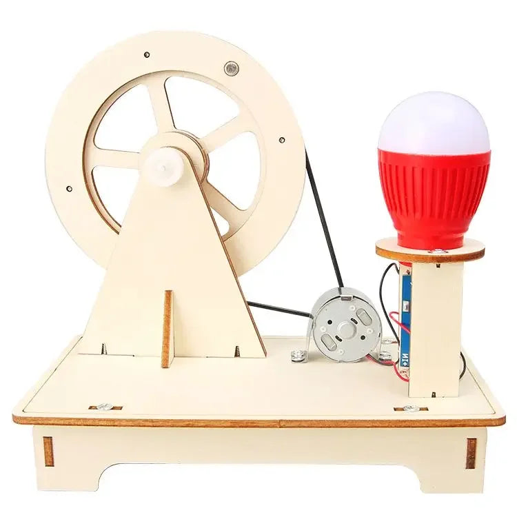 DIY Hand-Cranked Generator Science Kit