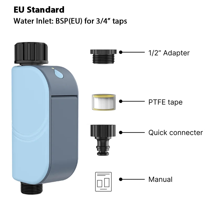 EZAIOT Wi-Fi Smart Garden Watering Timer
